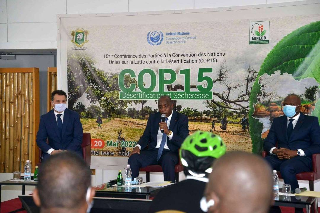 ENVIRONNEMENT : La Côte d’Ivoire accueille la 15ème conférence des parties à la convention des nations unies sur la lutte contre la désertification et la sècheresse (COP 15).