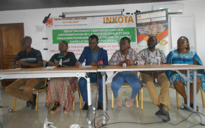AGRICULTURE: Les organisations ivoiriennes et ghanéennes  de la société civile font un plaidoyer pour un cacao durable en Afrique